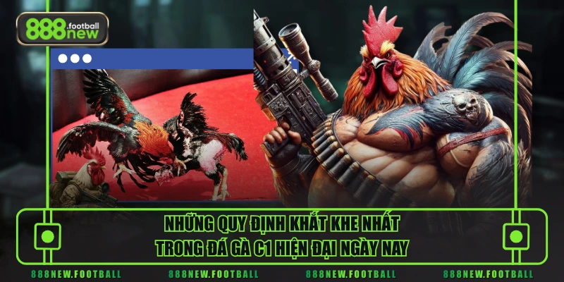 Đá Gà C1 - Đấu Trường Hội Tụ Chiến Kê Mạnh Nhất Năm 2026 2 Những quy định khắt khe nhất trong đá gà C1 hiện đại ngày nay