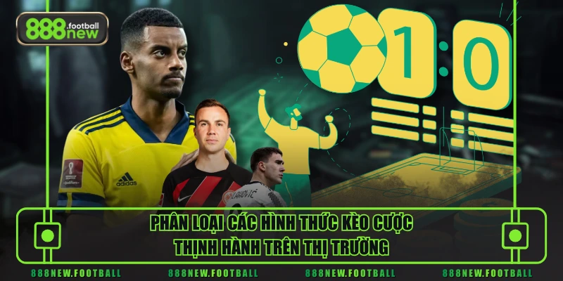 Phân loại các hình thức kèo cược thịnh hành trên thị trường